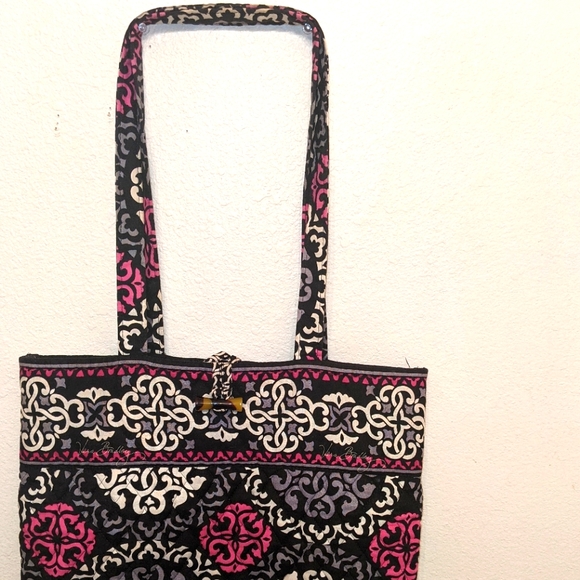 🎉HP🎉 Vera Bradley Canterberry Magenta Tote - Picture 3 of 6